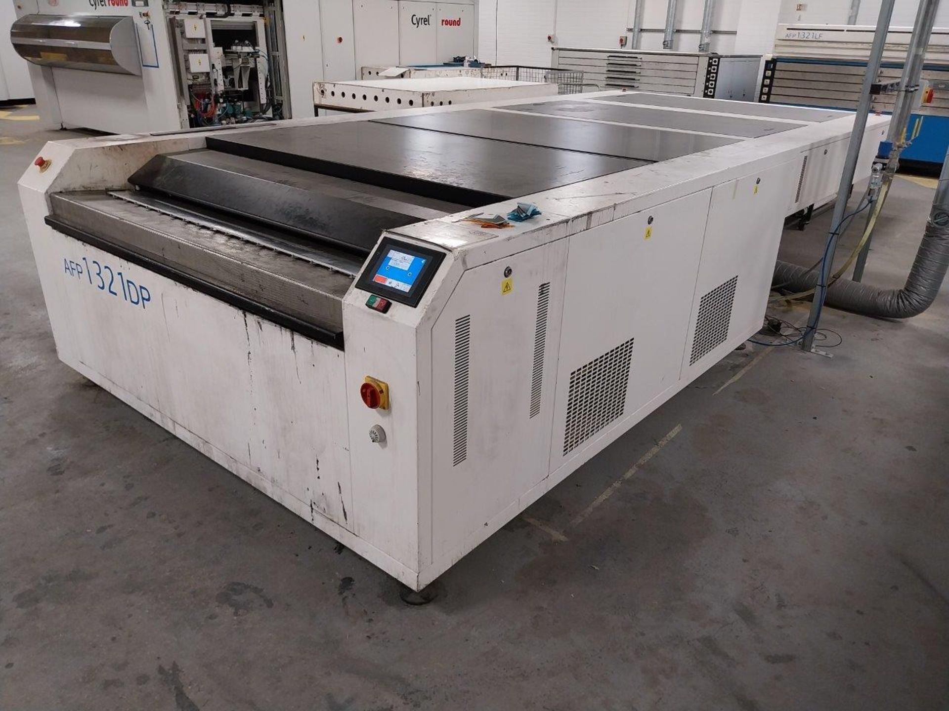 Asahi Photoproducts AFP 1321DP automatic flow processor, max plate size 1320x2030mm, weight 1340kgs, - Image 2 of 9