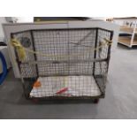 Mobile steel cage