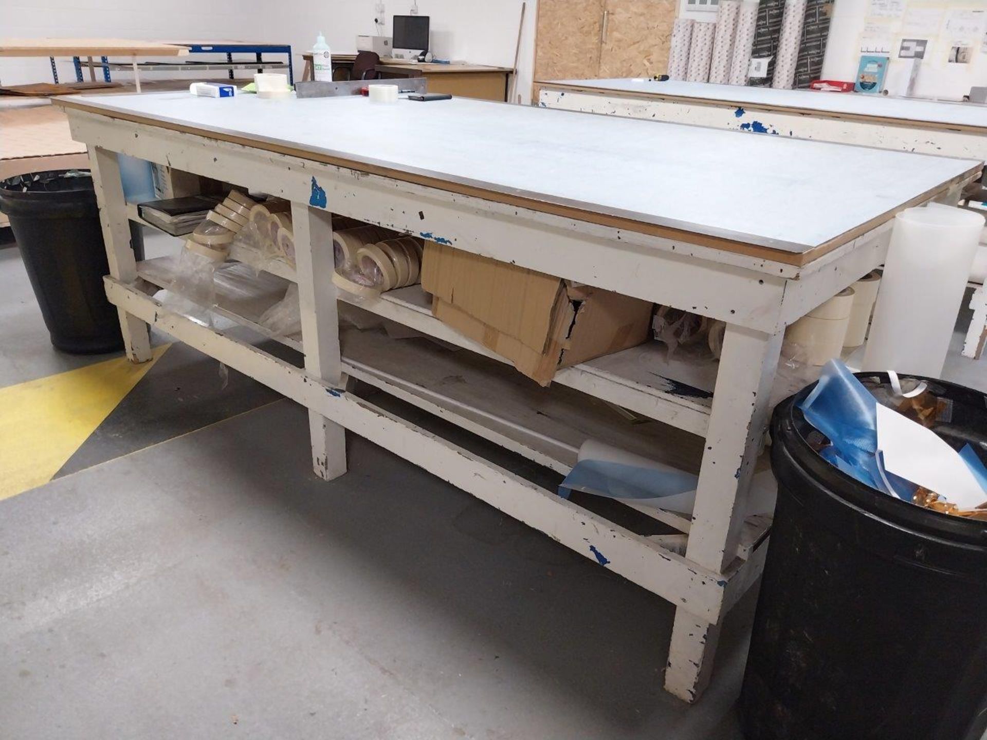 Setting out cutting table 2440x1235x935mm