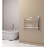 SS302 Baby Curve Radiator by SBH in Mocha Finish. H440 x W600mm. RRP £340.70