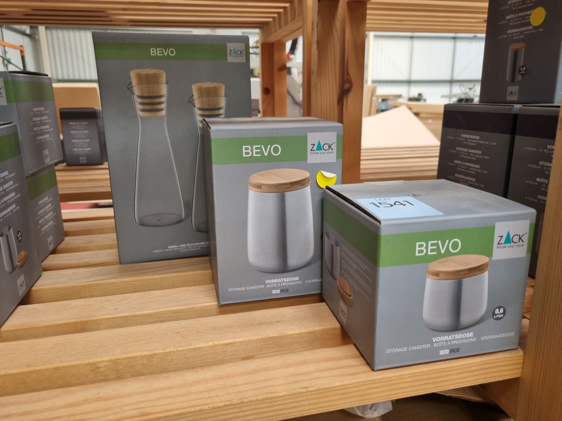 Zack Bevo Storage Canister & Bottle Set