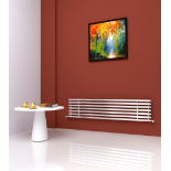 ST902H Tubes Horizontal 1600 Radiator by SBH in Anthracite Finish. H380 x W1600mm. RRP £1007.89