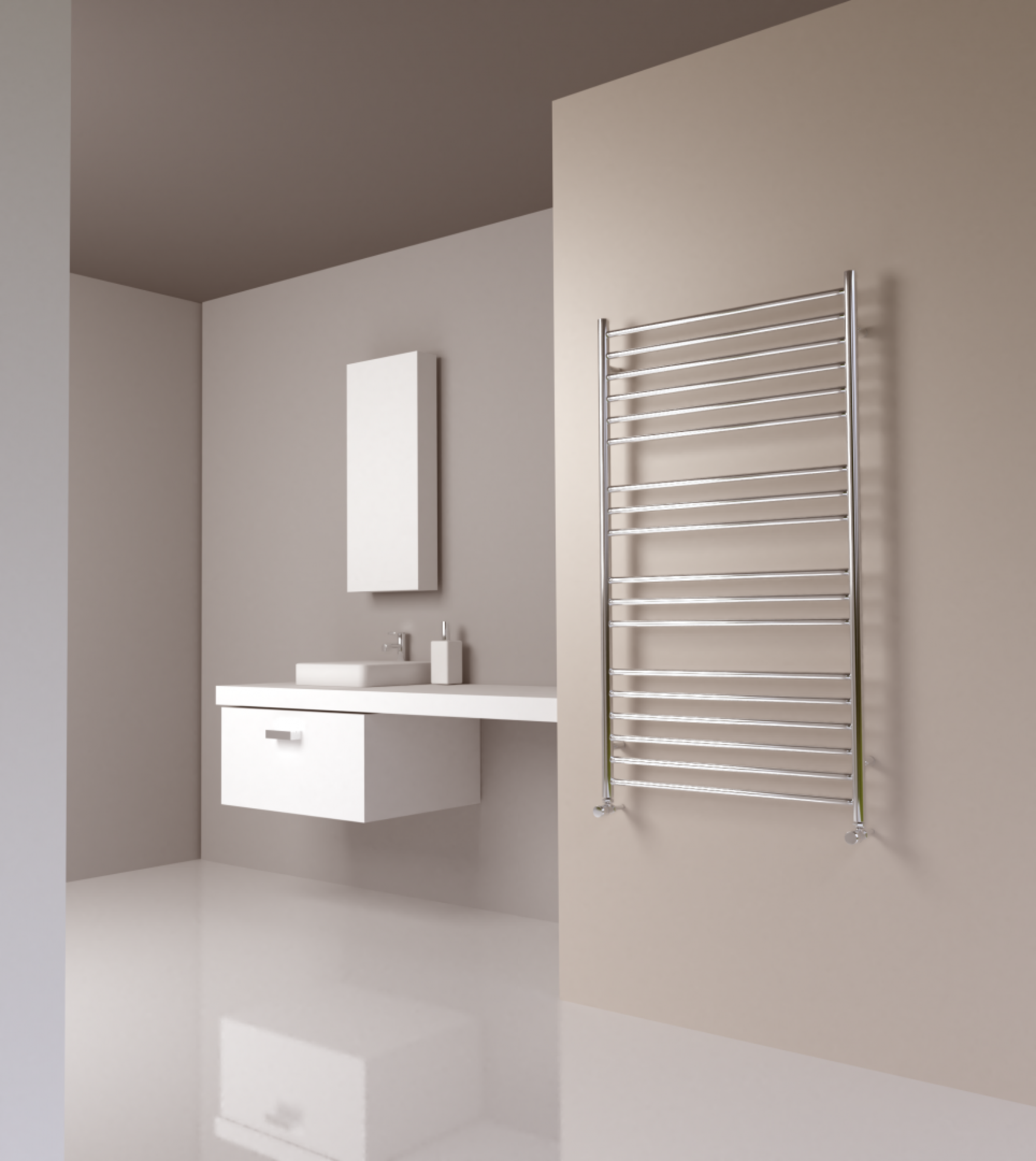 SS104 Maxi Flat 750 Radiator by SBH. H1300 x W750mm. RRP £630.60