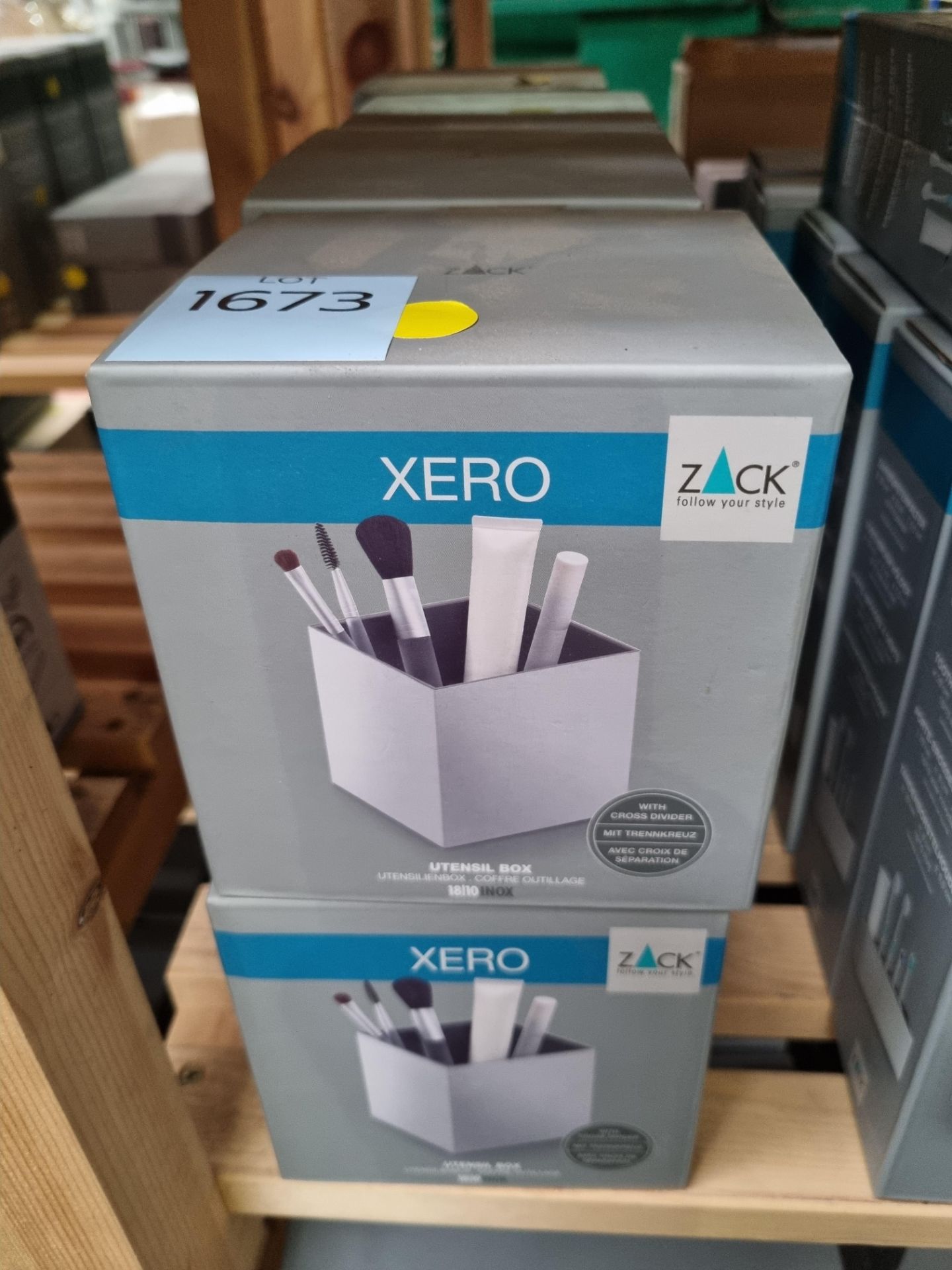 6x Zack Xero Utensil Boxes
