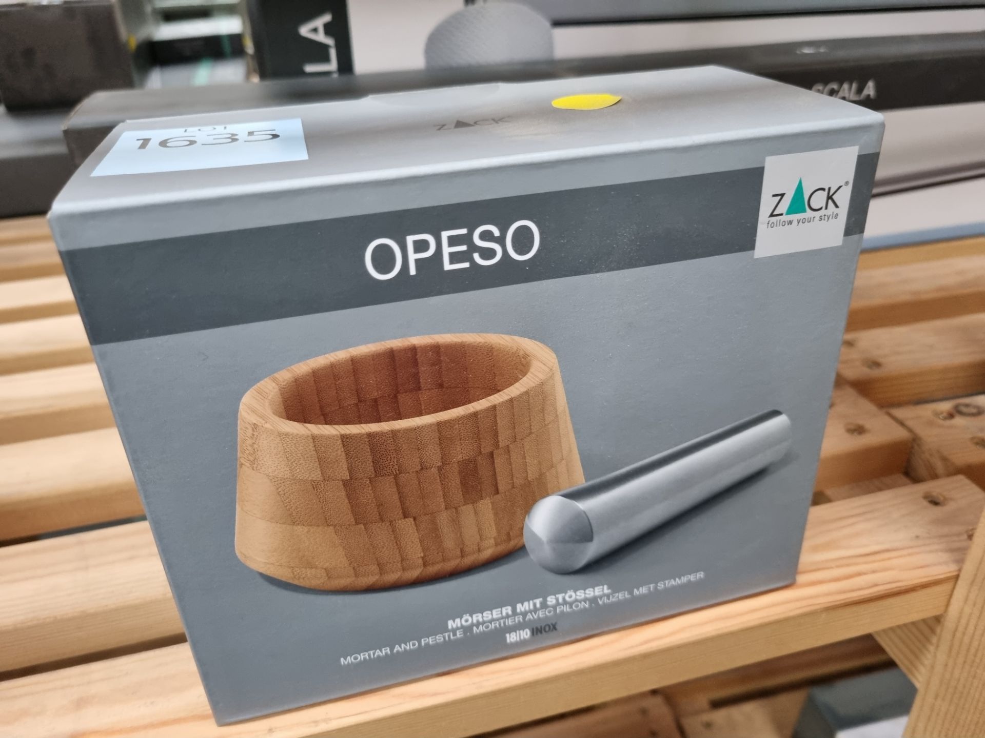 Zack Opeso Mortar and Pestle