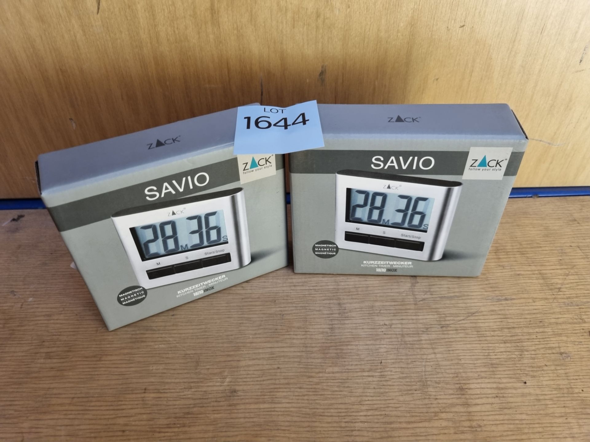 2x Zack Savio Kitchen Timers