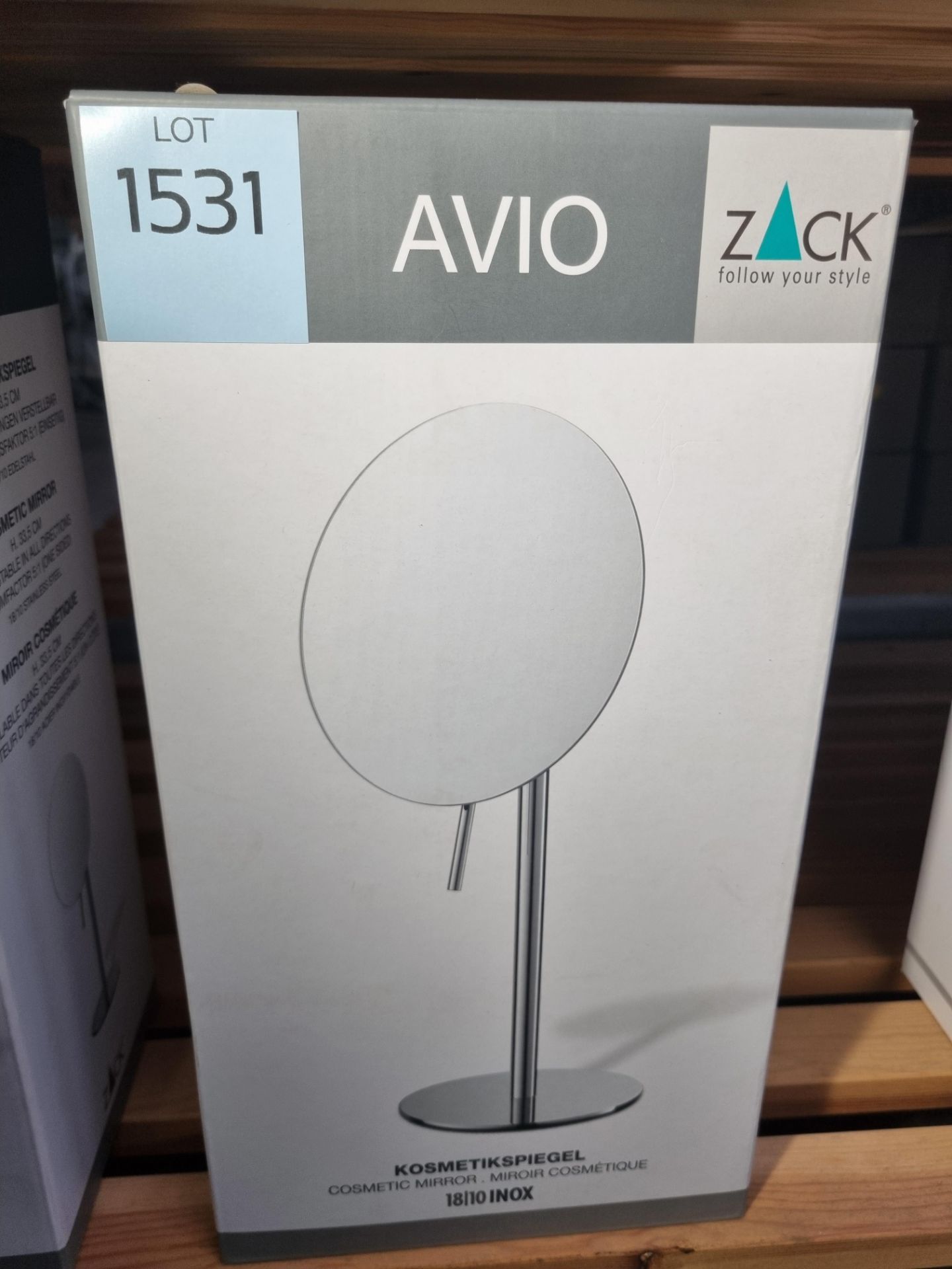 Zack Avio Cosmetic Mirror Round