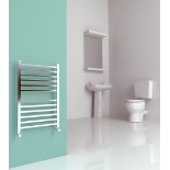 SS200SQ Midi Square Radiator by SBH in White. H810 x W520mm. RRP £530.12