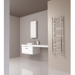 SS105 Maxi Slim Flat 360 Radiator by SBH in Mocha Finish. H1300 x W360mm. RRP £530.12.