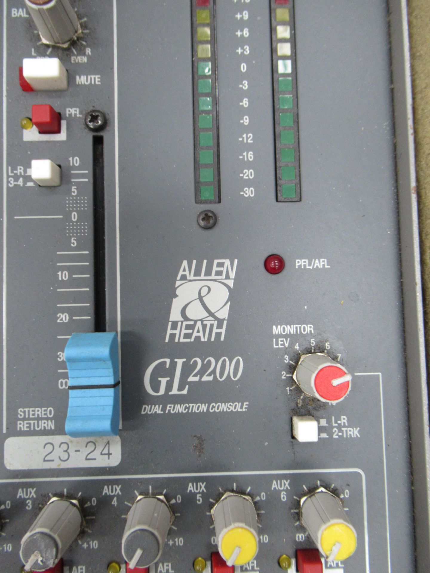 Allen & Heath GL2200 mixing deck in a flight case - Image 3 of 3