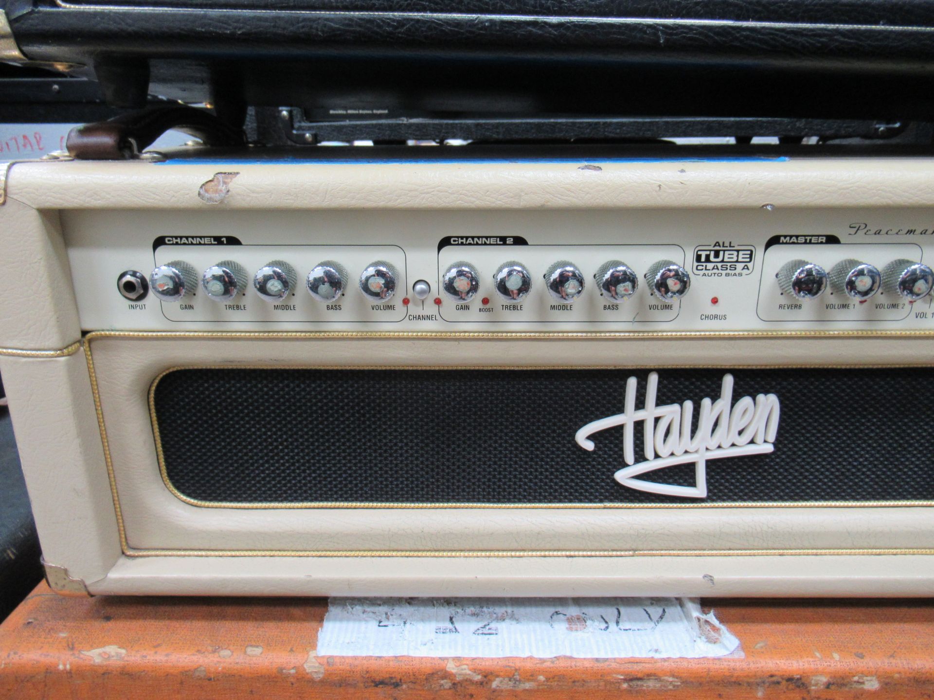 2x Hayden Peacemaker 60 and a 'Orange' speaker - Image 7 of 11