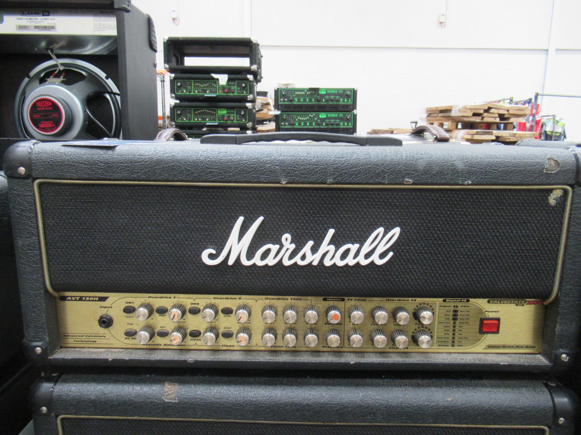 2x Marshall Amplifiers and 1x Speaker - Image 2 of 10