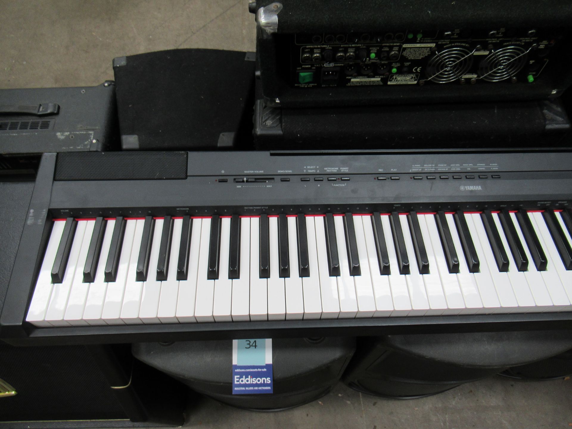 Yamaha 'Digital Piano' model P-115 - Image 2 of 5