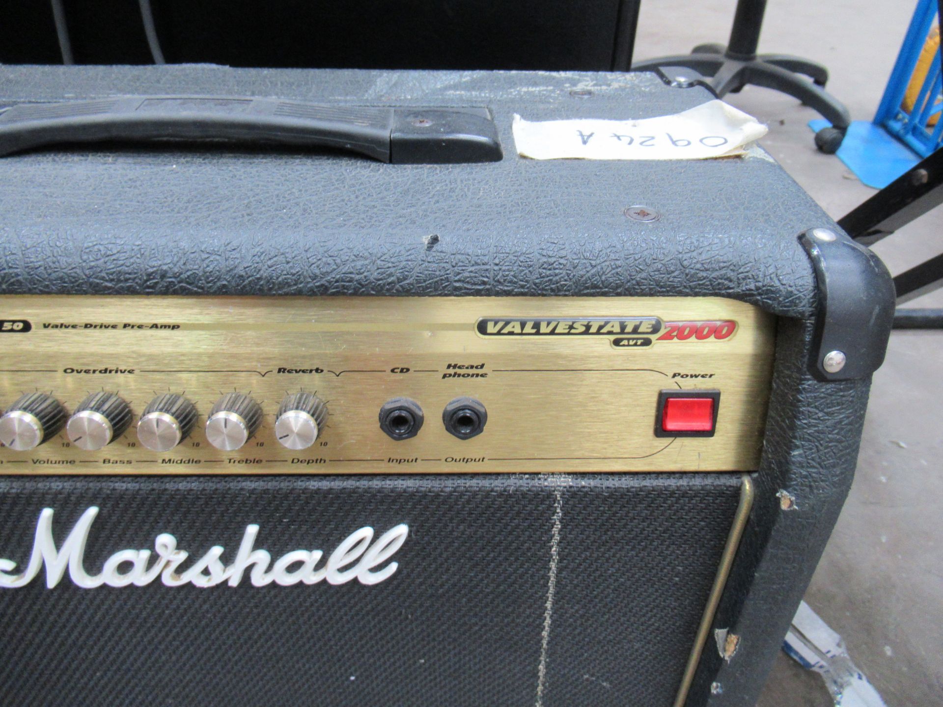 2x Speakers and a Marshall Pre-Amp - Image 6 of 6