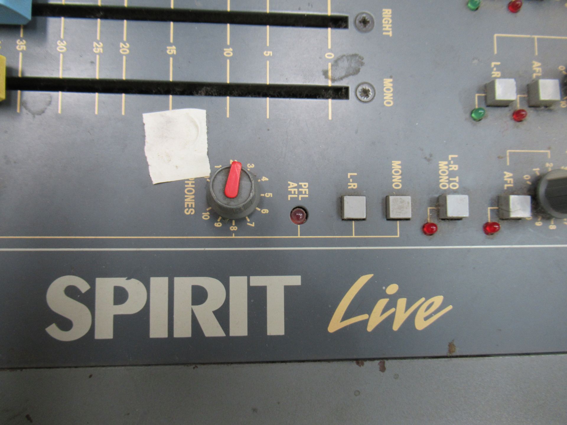 Spirit live mixing deck - Image 3 of 5