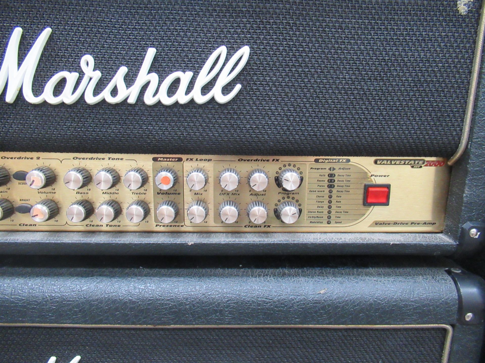 2x Marshall Amplifiers and 1x Speaker - Image 4 of 10