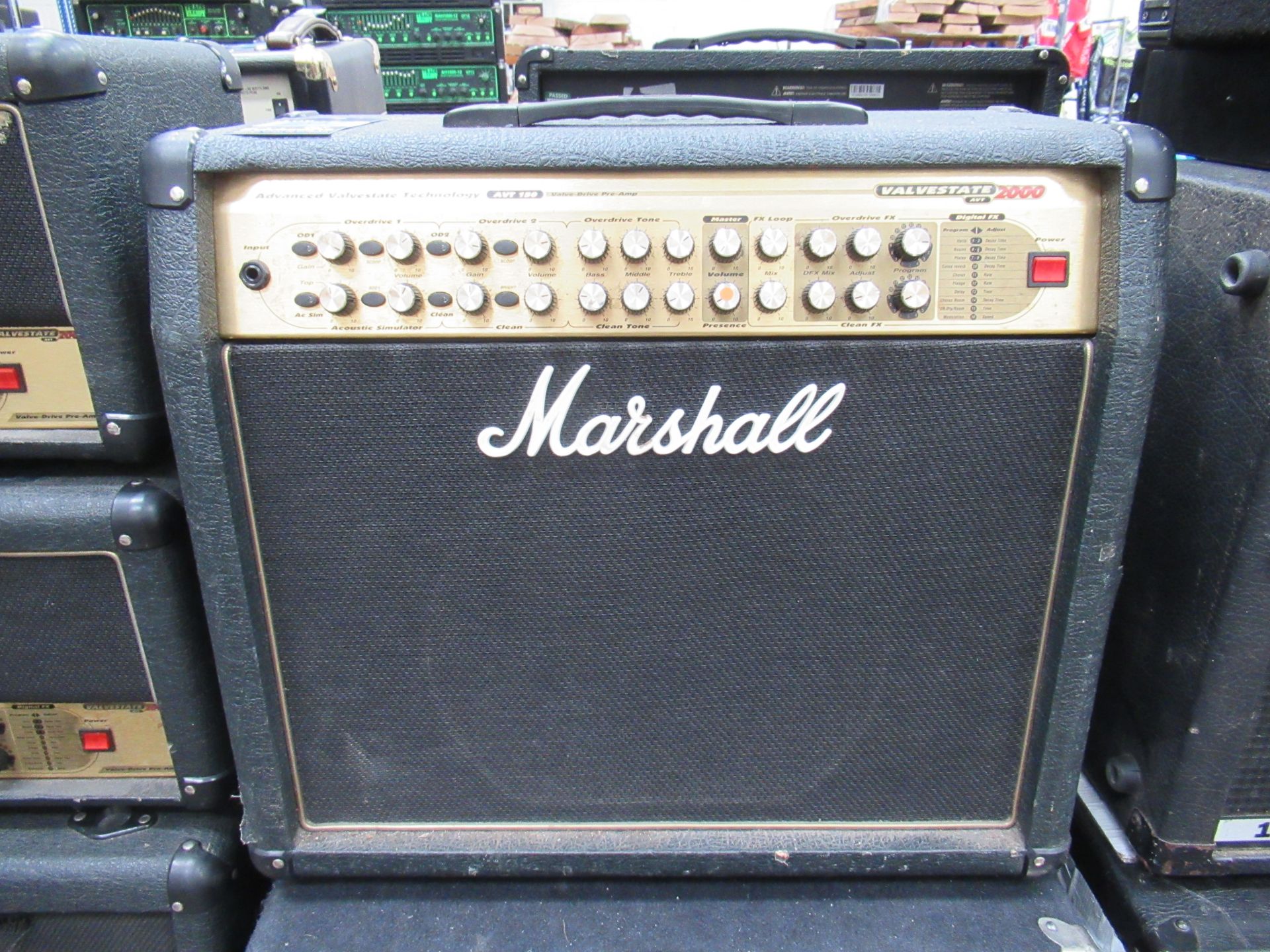 Marshall Pre-Amp and a speaker - Image 2 of 5