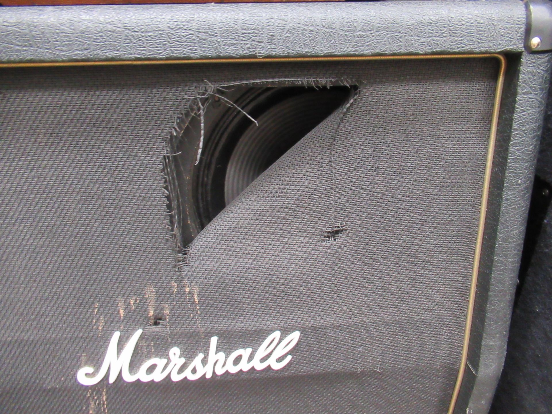 2x Marshall Amplifiers and 1x Speaker - Image 9 of 10