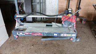 Rubi DC-250-1200 Python electric tile cutter, 240v, serial number 53943 (Sept 2021)