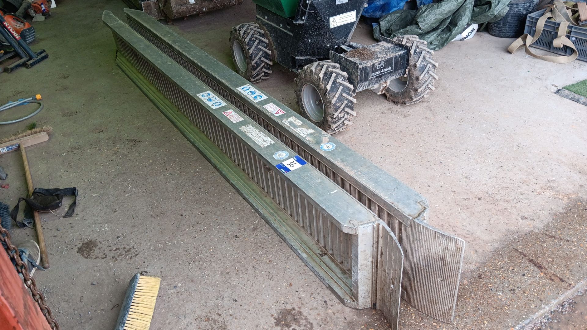 DIMA aluminium loading ramps, 3,280kg capacity, 3,750mm length - Image 2 of 4