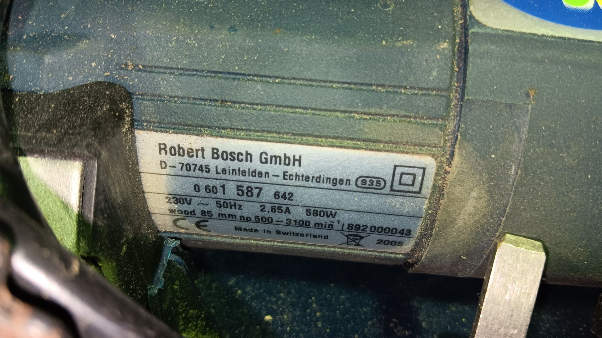 Bosch GST2000 orbital jigsaw with case, 240v, serial number 892000043 (2008) - Image 3 of 3