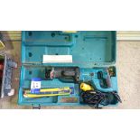Makita JR3050T reciprocating saw with case ,110v, serial number 0278987Y (2006)