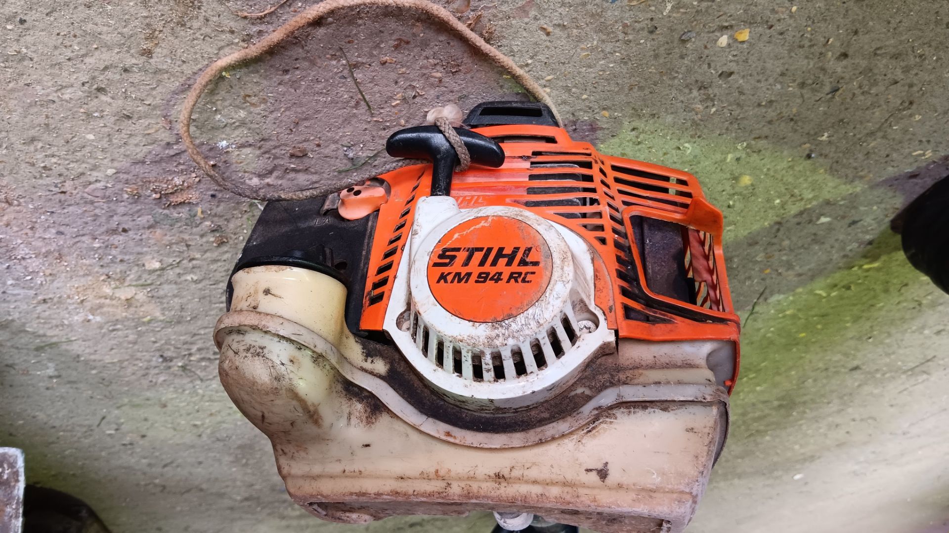 Stihl KM94RC petrol combi engine with KB/KM power brush attachment - Image 4 of 5