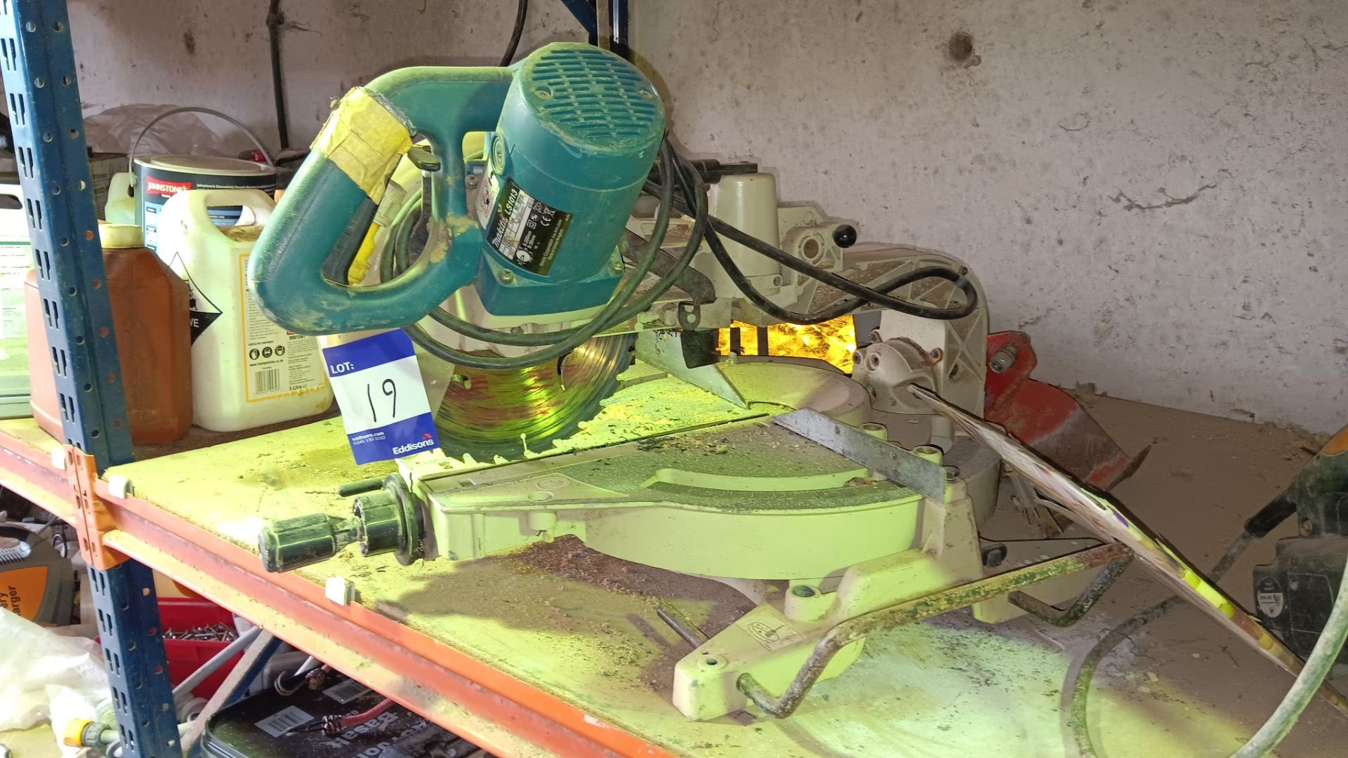 Makita LS1013 , compound mitre saw, 110v, serial number 4351G (2007)