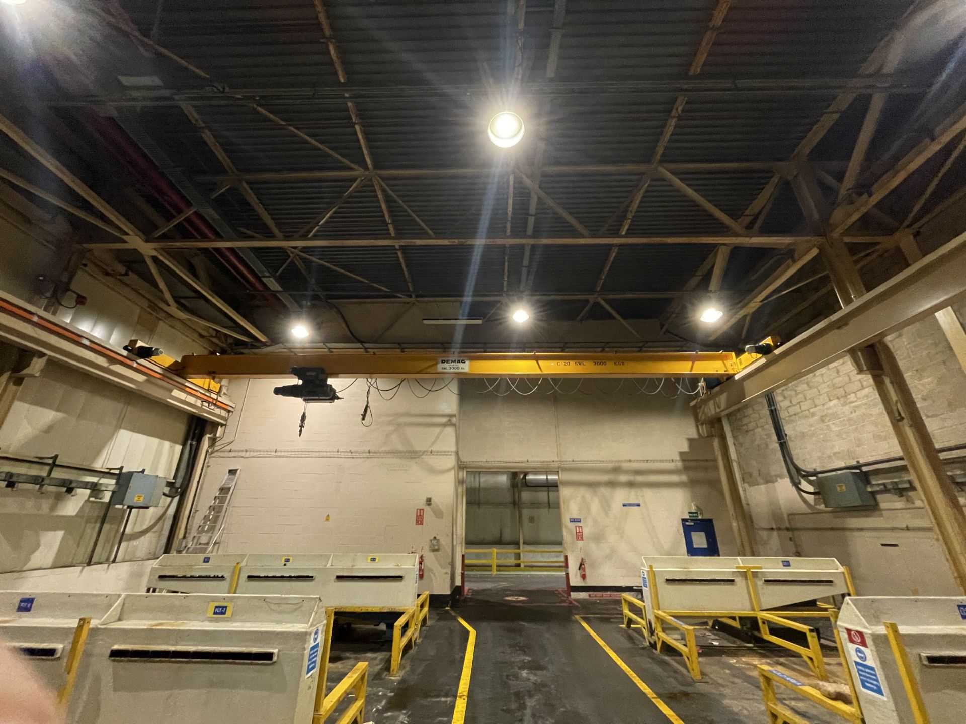 Demag overhead crane