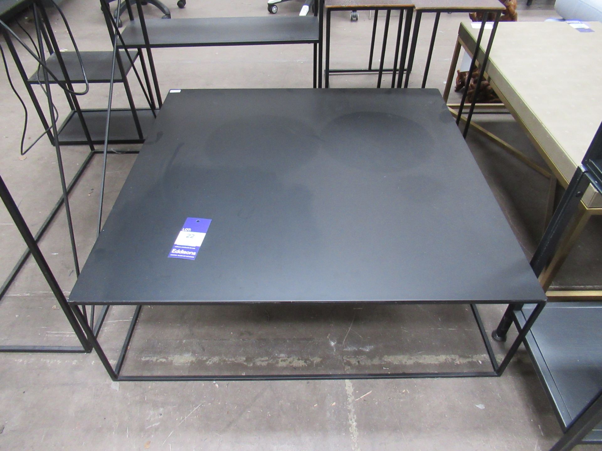 Metal Coffee Table (1000 x 1000 x 330mm)