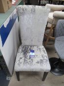 Harlequin Velvet Occassional High Back Chair - RRP £425