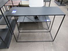 Metal Console/Hallway Table (1000 x 350 x 800mm)