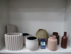 Shelf of Garden Planters/Vases