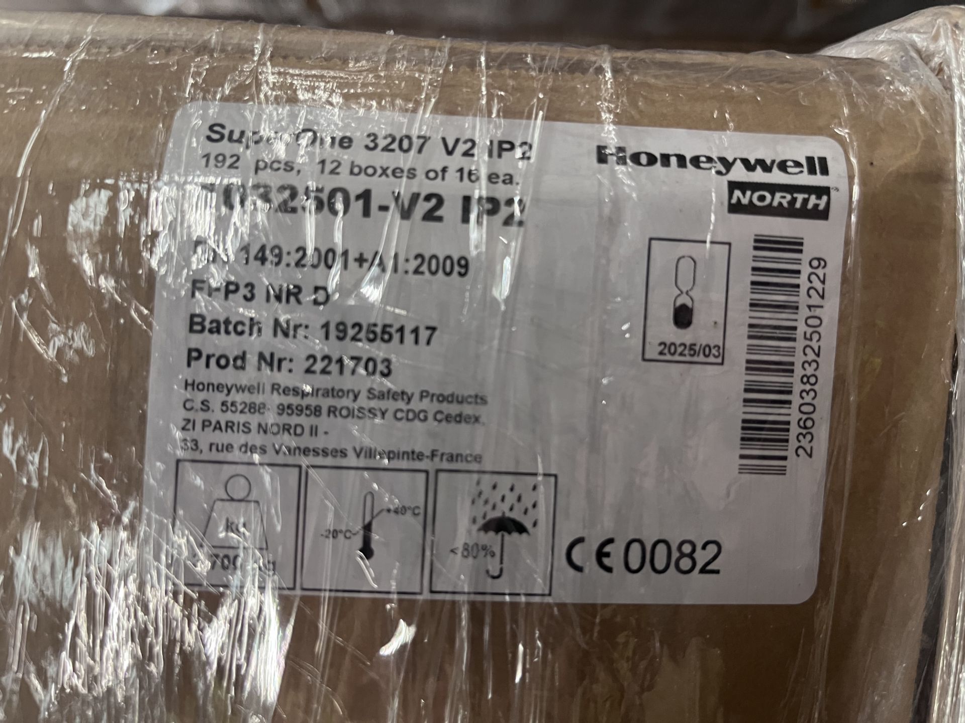 48 Pallets of Honeywell FFP3 Face Masks - Image 2 of 3