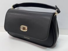 Tusting Hettie Small Leather Bag - Black