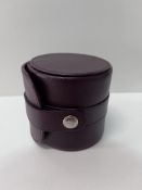 Ettinger London CP273WRJI Single Watch Roll - Capra Bordeaux