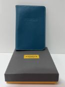 Ettinger London ST260AJL Passport Case - Sterling Turquoise