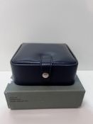 Morris & Co. x Ettinger WM614MB Medium Jewellery Box - Madiera Blue