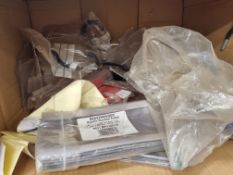 Qty of Magnetic Document Pockets, castors, etc