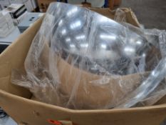 Half Hemisperical (80cm Diameter) Mirror