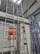 16 Rung Aluminium 'Tubesca Platinum' ladder