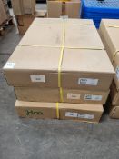 3x White Service Trolleys