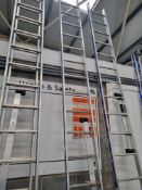 16 Rung Aluminium 'Tubesca Platinum' ladder