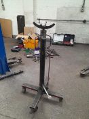 Unknown height adjustable mobile support stand