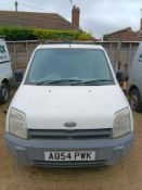 Ford Connect L200 TD SWB Van registration AO54 PWK, first registered 30th September 2004, odometer
