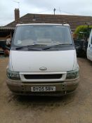 Ford Transit 350TD MWB Tipper registration DY05 SBV, first registered 30th March 2005, odometer