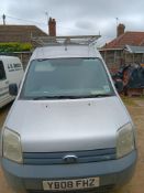 Ford Connect T230 L90 Van registration YB08 FHZ, first registered 31st July 2008, odometer reading