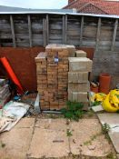 Quantity of new & reclaimed bricks, blocks, etc