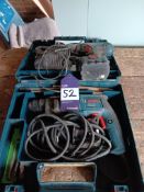 Bosch GBH 2-20 D hammer drill 240v & Bosch GSB 14 4VE-2 cordless drill