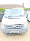 Ford Transit 100 T280 FWD Van registration ND62 HZP, first registered 20th November 2012, odometer